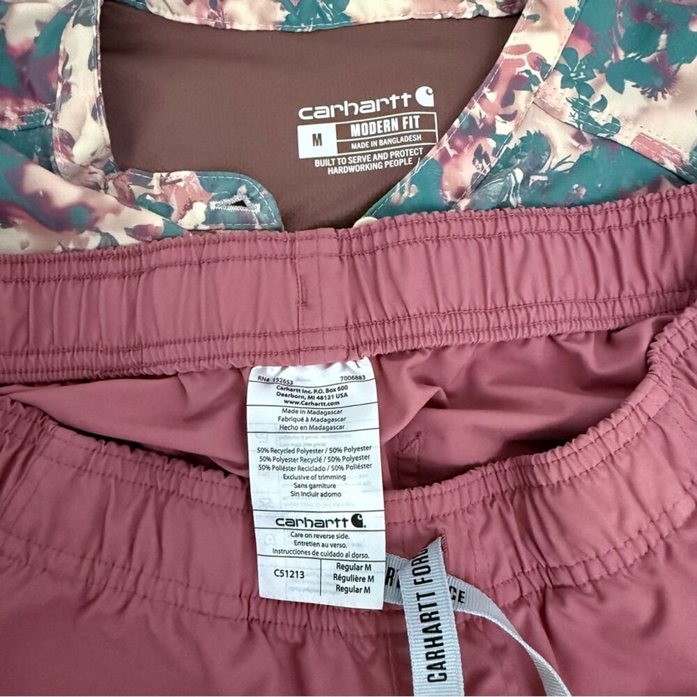 NWOT Carhartt Floral Scrubs Set Size Medium - Picture 16 of 16